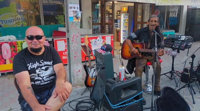 vama veche muzicanti strada