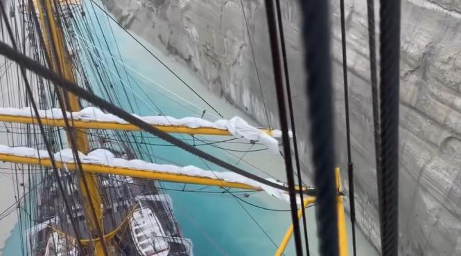 imagini unice bricul mircea stramtoarea corint