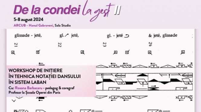 workshopul de la condei la gest la arcub