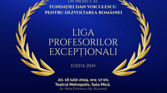romanii au votat pentru finalistii campaniei liga profesorilor exceptionali peste 250 000 de voturi inregistrate pe platforma fundatiei dan voiculescu pentru dezvoltarea romaniei