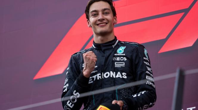 russell a obtinut o victorie surprinzatoare in gp ul belgiei mercedes a facut dubla