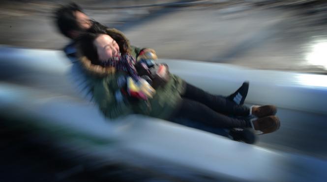 capcana limba romana topogan sau tobogan