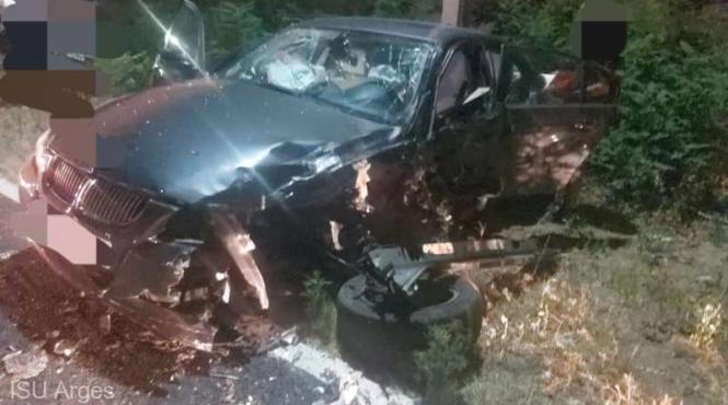 accident cinci raniti davidesti trei copii judetul arges