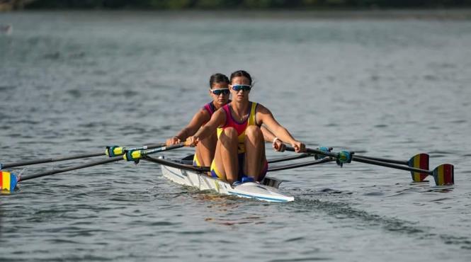 andrada maria morosanu iulia balauca medalii aur proba feminina dublu vasle record mondial tineret
