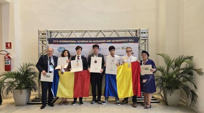 echipa romaniei cinci medalii olimpiada internationala astronomie astrofizica