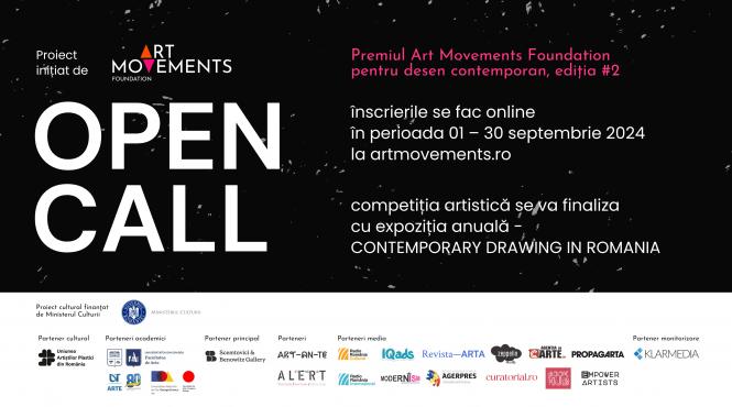sesiunea de inscriere la premiul art movements foundation pentru desen contemporan editia a ii a este deschisa in perioada 1 30 septembrie 2024