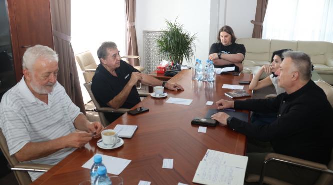 reprezentantii partidul umanist social liberal pusl intalnire federatia romalimenta