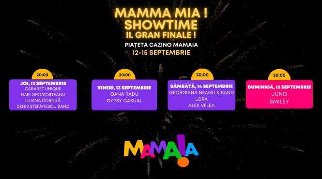 il gran finale la mamma mia showtime ultimele valuri de distractie din sezonul de la mamaia