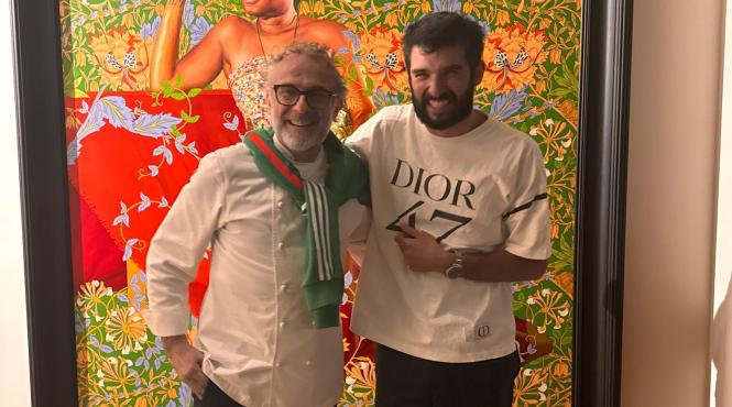 chef richard abou zaki revedere emotionanta cu chef massimo bottura m am bucurat enorm sa l reintalnesc pe omul alaturi de care am crescut in bucatarie