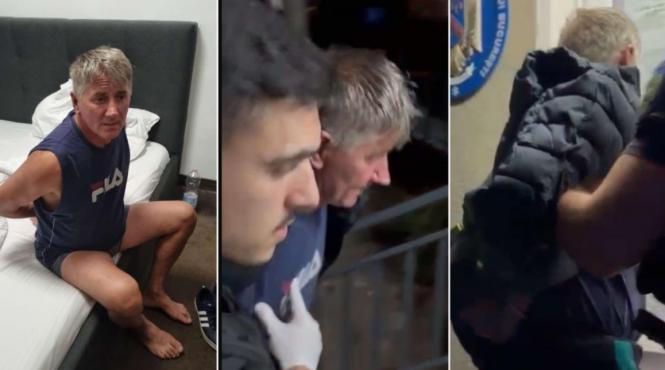 barbatul care a provocat un incendiu la parlament a fost prins