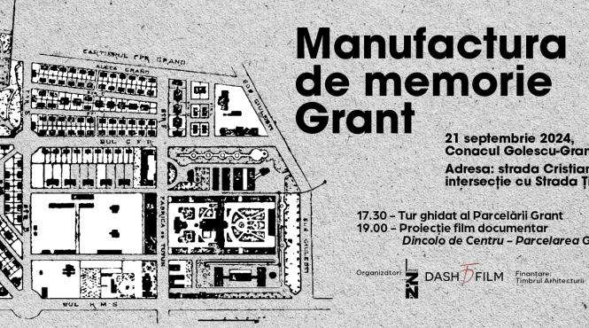 manufactura de memorie grant proiectii de film documentar si tur ghidat intr un proiect despre conservarea patrimoniului si intoarcerea la istoria cartierului