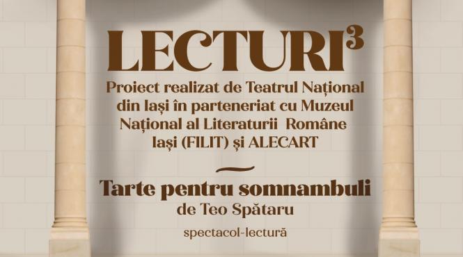 in premiera la nationalul iesean primul spectacol lectura al noii stagiuni tarte pentru somnambuli de teo spataru creatie ovidiu lazar