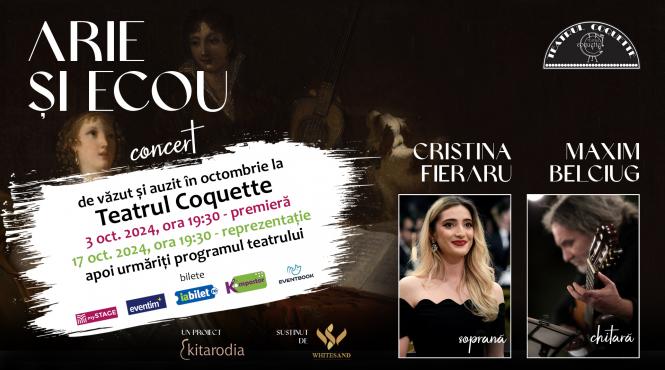 teatrul coquette lanseaza o stagiune muzicala cu spectacolul arie si ecou