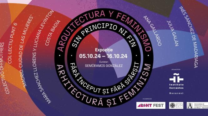 vernisaj expozitia arhitectura si feminism fara inceput si fara sfarsit din cadrul archy fest 2024