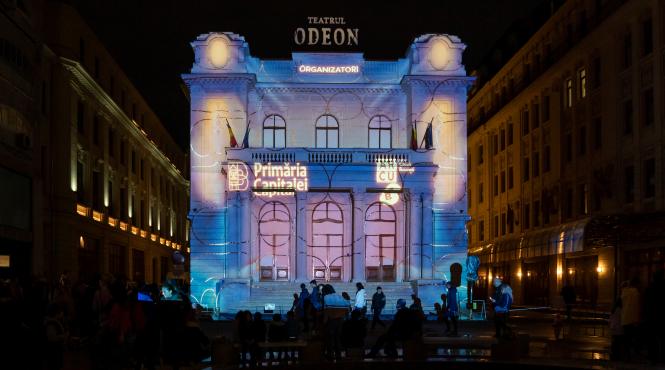 final festiv la strazi deschise bucuresti promenada urbana a viii a editie spotlight festivalul international al luminii va anima calea victoriei cu proiectii si instalatii interactive