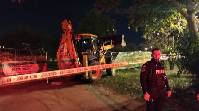baluta retrage oamenii unirii boldozere angajati raniti siguranta