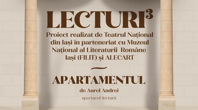 la teatru in premiera apartamentul de aurel andrei spectacol lectura in regia irinei popescu boieru