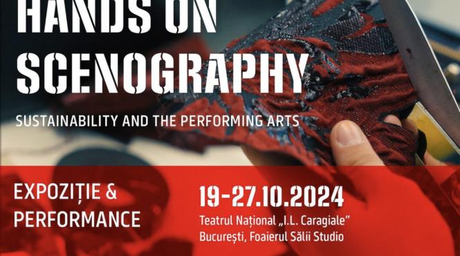 vernisaj expozitie de scenografie sustenabila si performance in cadrul bienalei de scenografie bucuresti si al fnt 2024