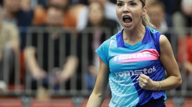bernadette szocs argint campionatele europene individuale tenis masa
