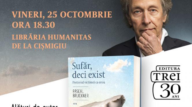 pascal bruckner la bucuresti lansare de carte si sesiune de autografe