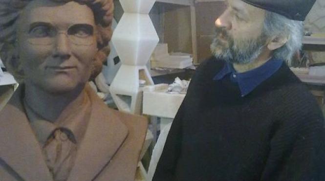 expozitie de sculptura retrospectiva teudoru teofil doaga pe 7 noiembrie 2024 in cadrul festivalului ion dacian