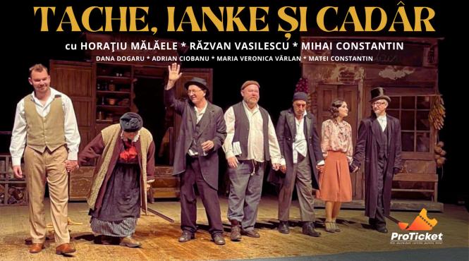 comedie si clasic romanesc o noapte furtunoasa comedie din greseala si take ianke si cadir pe scenele din brasov timisoara constanta si deva