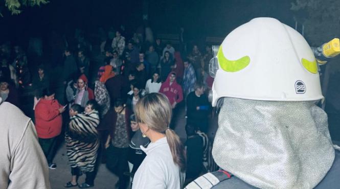 incendiu spital videle 70 persoane evacuate