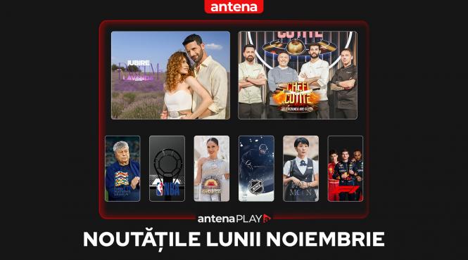 noutatile lunii noiembrie in antenaplay