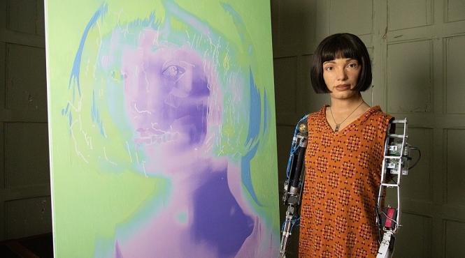 opera arta pictata robot umanoid licitatie 1 milion dolari