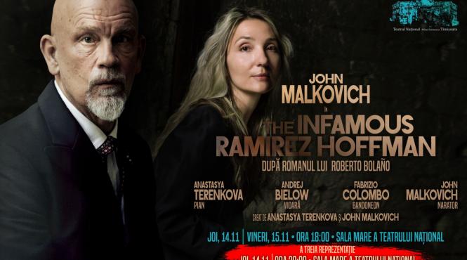 conferinta de presa cu john malkovich la teatrul national din timisoara