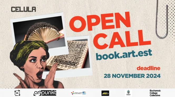 celula de arta anunta book art est un proiect international dedicat cartii ca obiect de arta cu un apel deschis pentru artisti