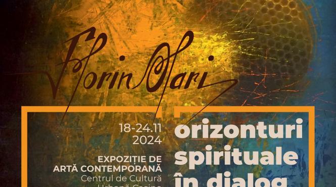 pictorul florin olari verniseaza expozitia orizonturi spirituale in dialog pe 18 noiembrie la centrul de cultura urbana casino cluj napoca