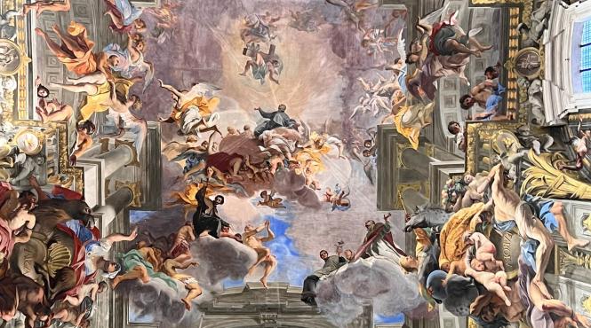 o biserica din roma virala pe tiktok datorita unei oglinzi am venit doar pentru selfie