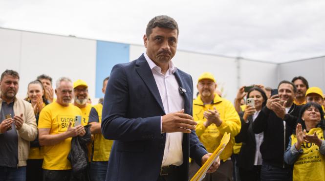george simion firma bani aur campania electorala