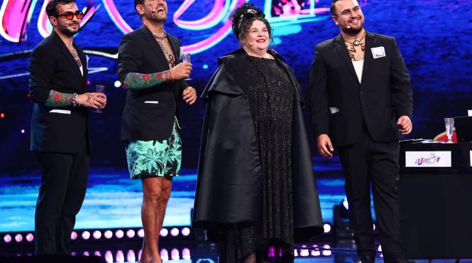 soprana veronica fizesan si the free tenors moment savuros pe scena iumor delia sunt foarte fericita sa va vad pe scena ma declar cel mai mare fan al vostru