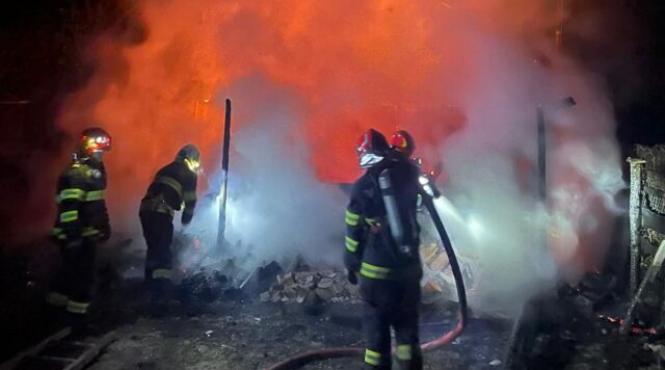incendiu casa barbat murit