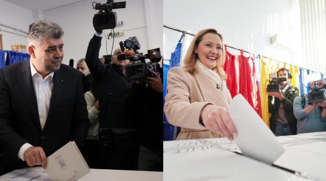 finala prezidentiala exit poll marcel ciolacu elena lasconi