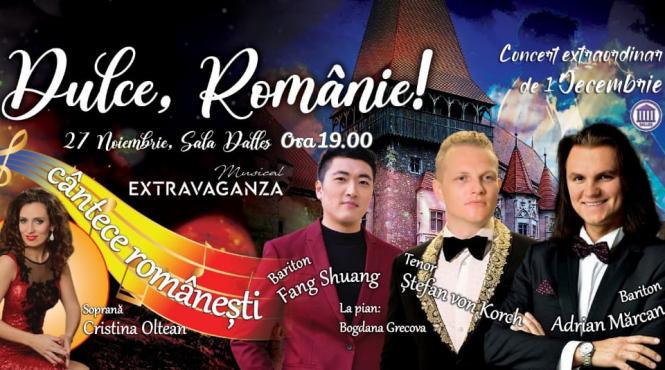 stele ale muzicii de opera se alatura tenorului stefan von korch in concertul dulce romanie