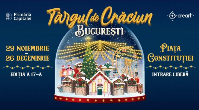 deschiderea targului de craciun bucuresti aprinderea iluminatului festiv in capitala si concert sustinut de loredana in prima seara a evenimentului