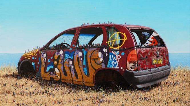 unul dintre cei mai importanti pictori contemporani din romania roman tolici deschide new hope la brasov