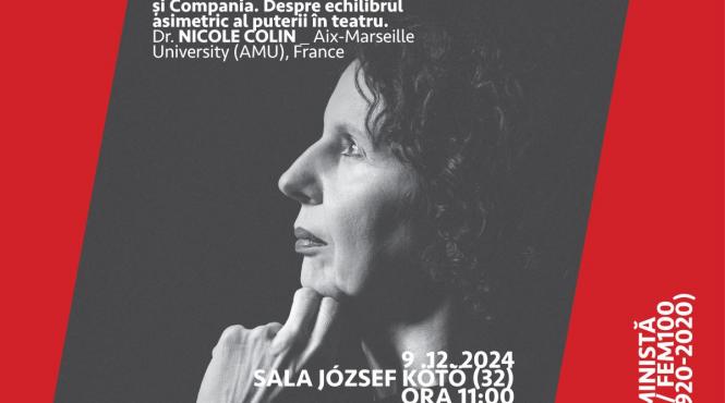 conferinta despre helene weigel si expozitia unde ne sunt regizoarele al treilea eveniment al programului arhiva feminista de teatru fem100