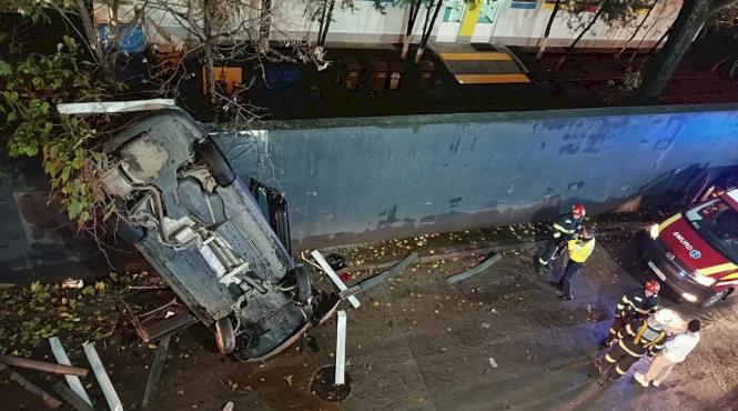 accident mall masina