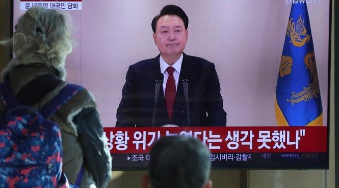 coreea de sud yoon vot punere acuzare legea martiala