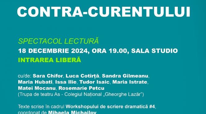 contra curentului spectacol lectura fabulamundi odeon