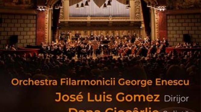 dirijorul jose luis gomez si pianista dana ciocarlie interpreteaza dvorak paul constantinescu si ceaikovski la ateneul roman