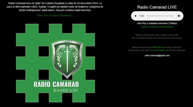 radio camarad legionara