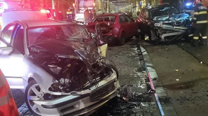 tanar alcool lovit masini parcate cluj napoca