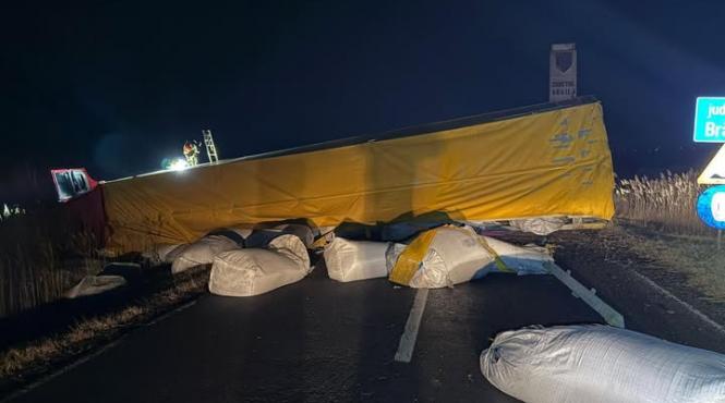 avertizari imediate ceata ghetus 8 judete tir rasturnat