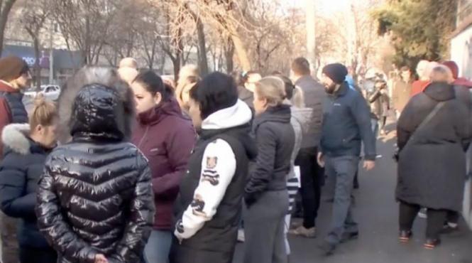 jandarmerie protest ilegal ccr trafic blocat