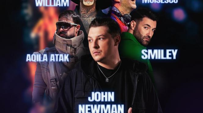 smiley si john newman pe aceeasi scena la bucuresti